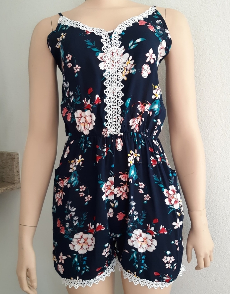 NWT Floral Romper Jumpsuit